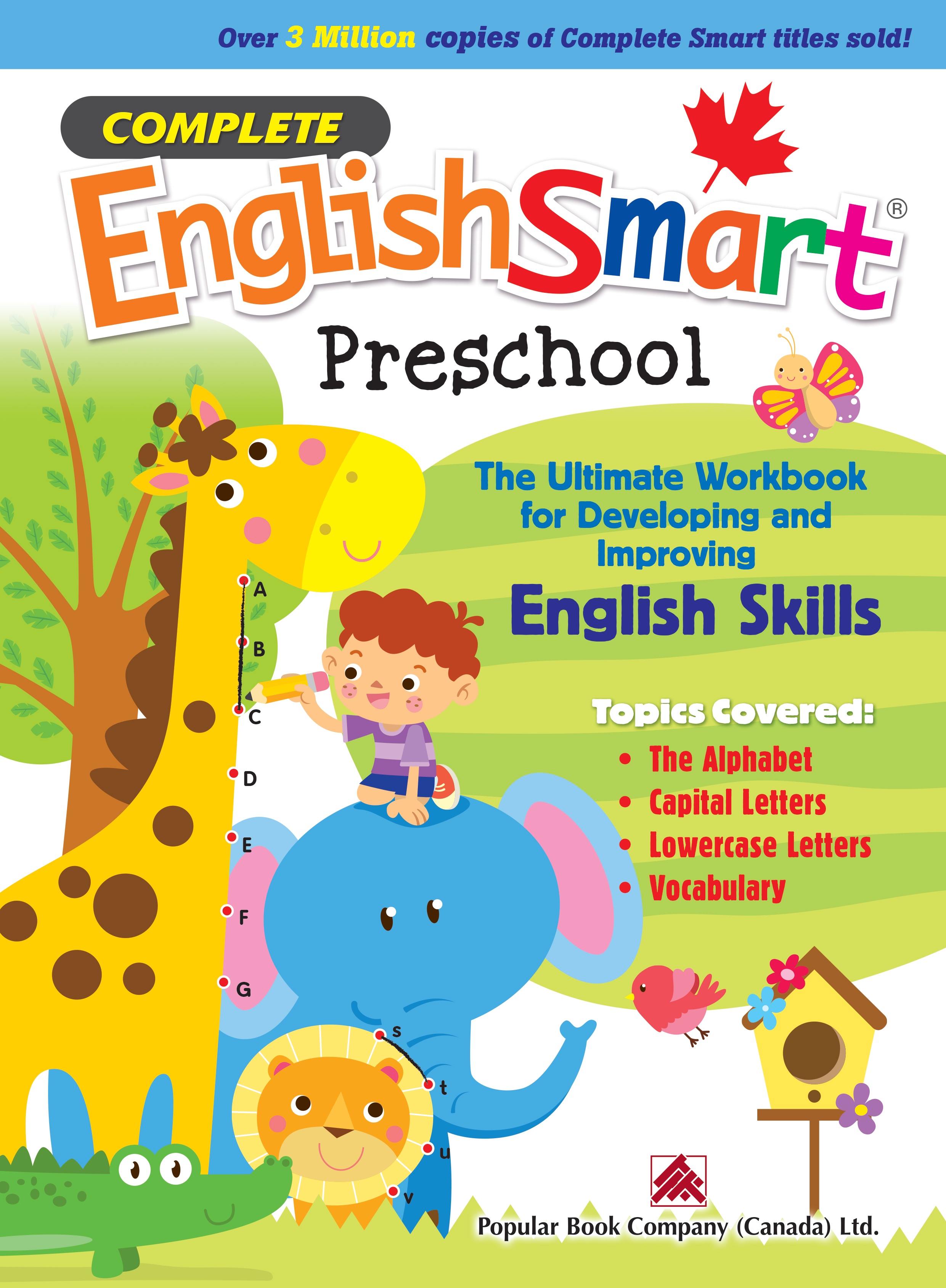 Complete Englishsmart Preschool Book Popular Book Company Canada Ltd 3012