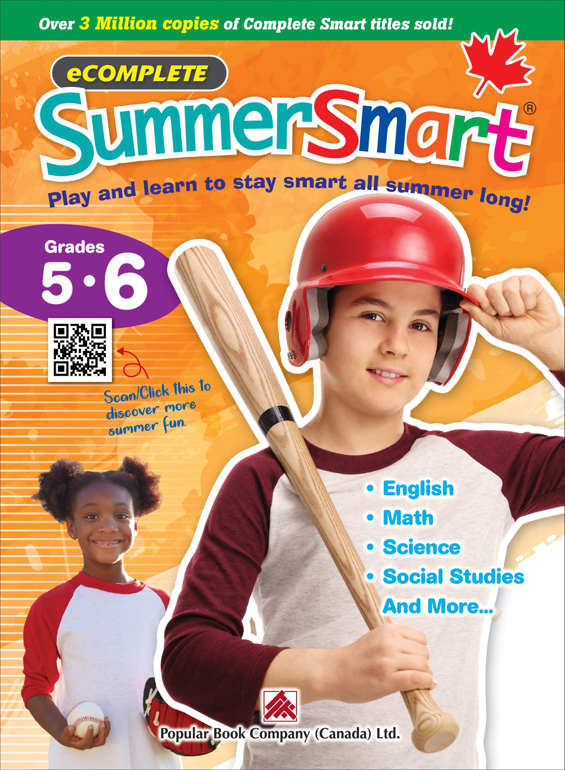 Ecomplete Summersmart Grade 5 6 Book Popular Book Company Canada Ltd 8352