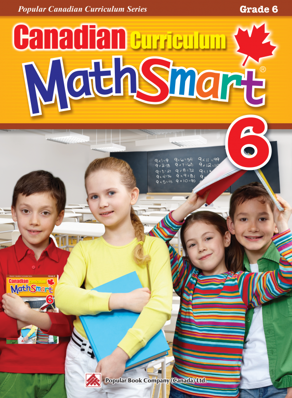 Canadian Curriculum Based Math Book For Grade 6 Canadian Curriculum MathSmart Grade 6 Book