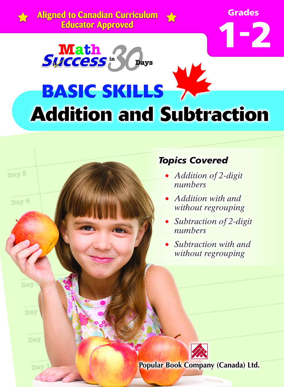 math-success-basic-skills-addition-and-subtraction-grades-1-2-book-popular-book-company